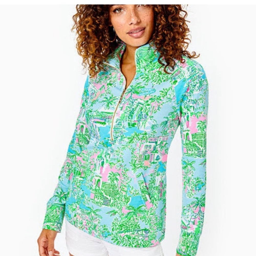 Lilly Pulitzer Palm Beach Skipper Popover NWT